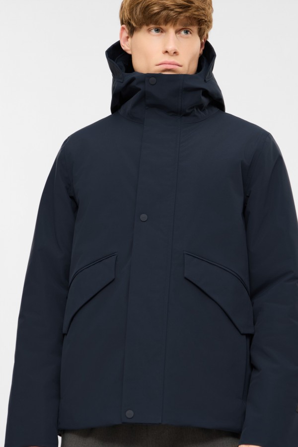 Afbeelding van NOUHA Dark Navy Heren Jack - Softshell - Elvine